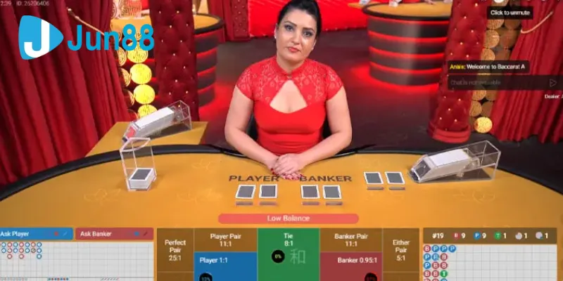 Các quy tắc cần biết khi chơi Live Baccarat tại Jun88
