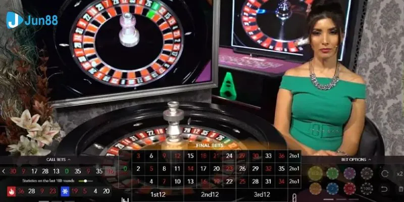 Tổng quan về sảnh game Live Roulette Jun88