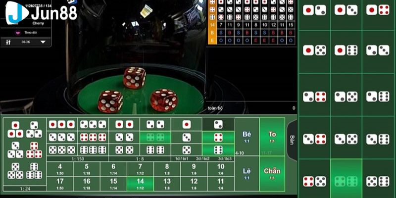 Quy luật để chơi tài xỉu xí ngầu