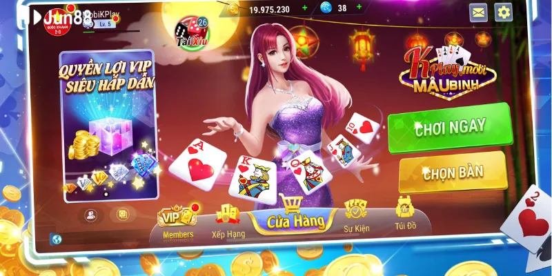 Quy trình chơi Mậu Binh