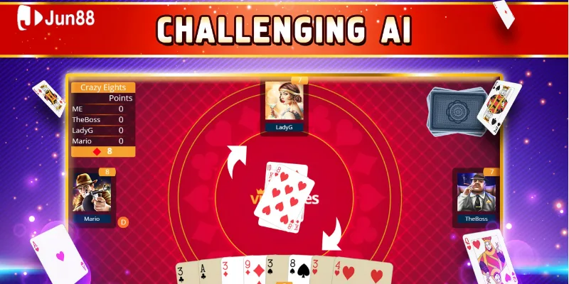 Bật mí cách thắng bài Crazy Eight dễ như ăn kẹo