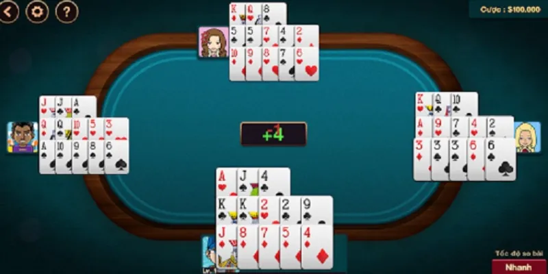 Những thế bài Mậu Binh mạnh và cách sắp xếp bài hợp lý