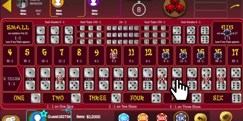 Cách tìm bàn chơi Sicbo trực tuyến phù hợp nhất