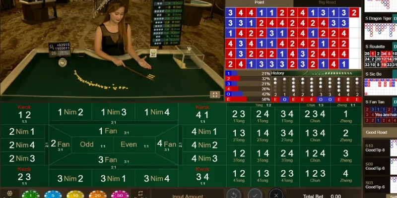 Cách chơi Fantan tăng cơ hội chiến thắng