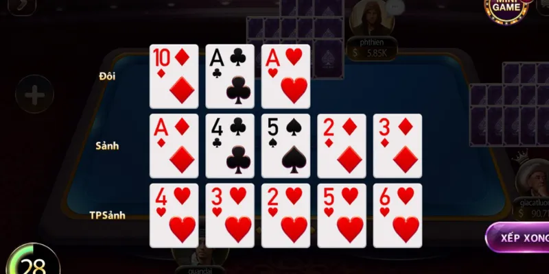 Cách xếp bài Mậu Binh Jun88 – Kỹ năng cần có để chơi hiệu quả 3 Những bộ bài Mậu Binh phổ biến nhất