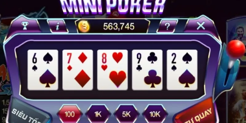 Cách chơi và cơ chế vận hành của Mini Poker